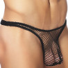 male power String BONG THONG Noir